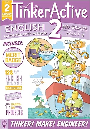 TinkerActive Workbooks: 2nd Grade English Language Arts