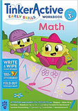 TinkerActive Early Skills Math Workbook Ages 3+