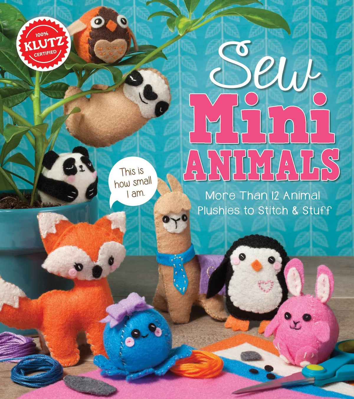 KLUTZ Sew Mini Animals Toy