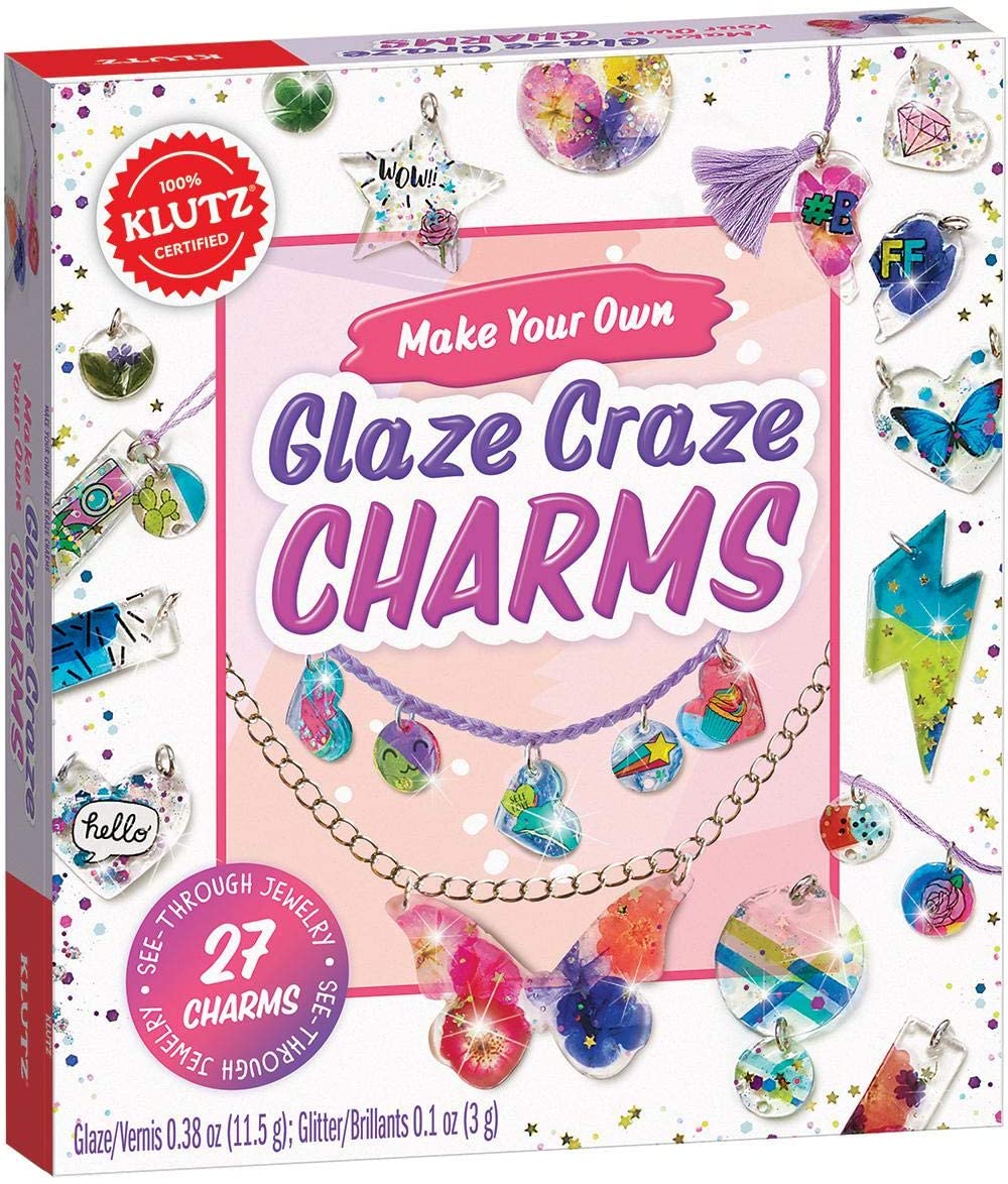 Klutz Make Your Own Glaze Craze Charms Craft Kit