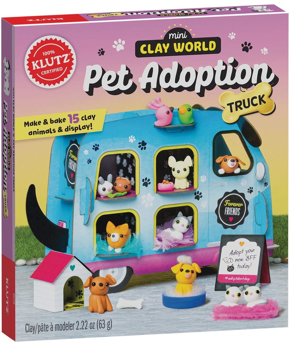 Mini Clay World Pet Adoption Truck (Klutz)