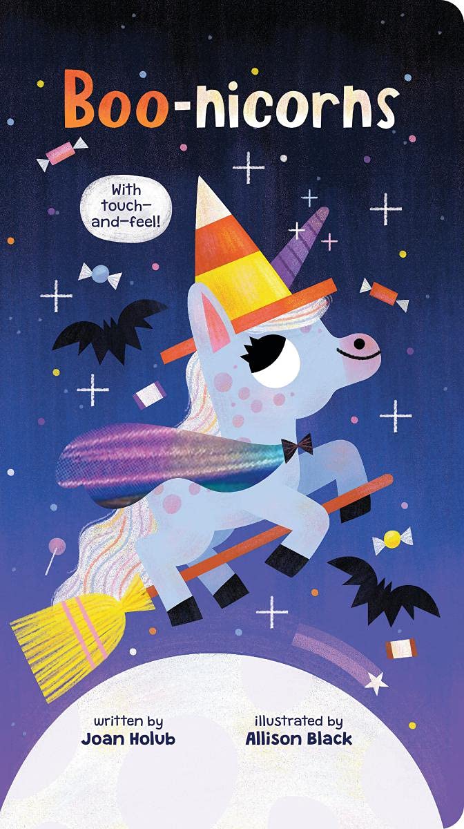 Boo-nicorns: A super fun touch-and-feel board book for ages 0 and up!