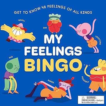 My Feelings Bingo - Get To Know 48 Feelings of All Kinds