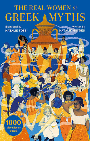 1000 piece puzzle Real Women of Greek Myths