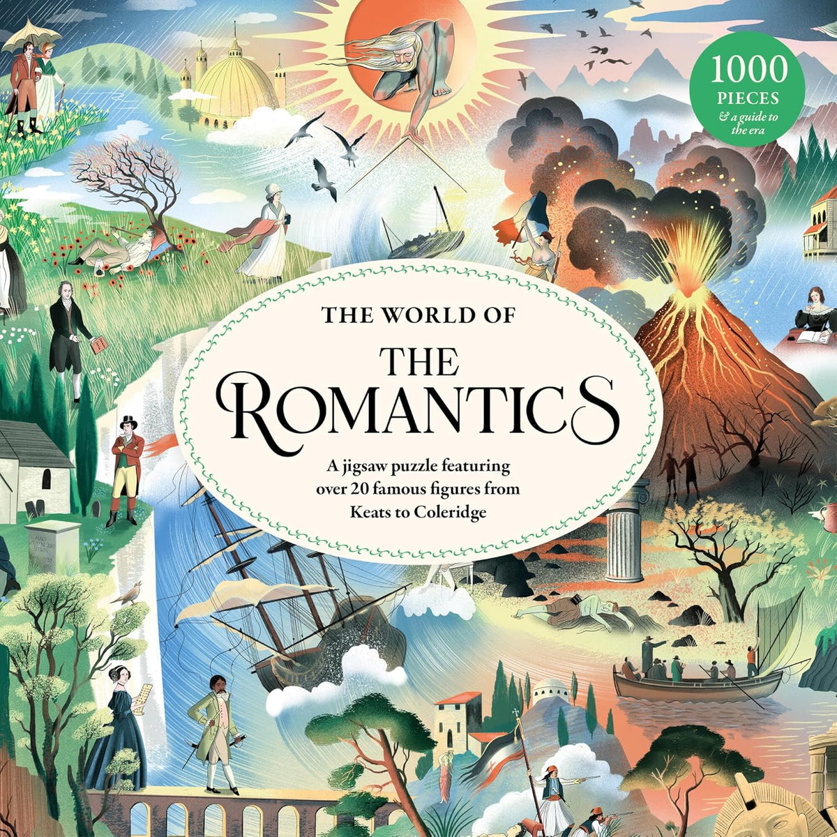The World of the Romantics - A 1000-Piece Jigsaw Puzzle