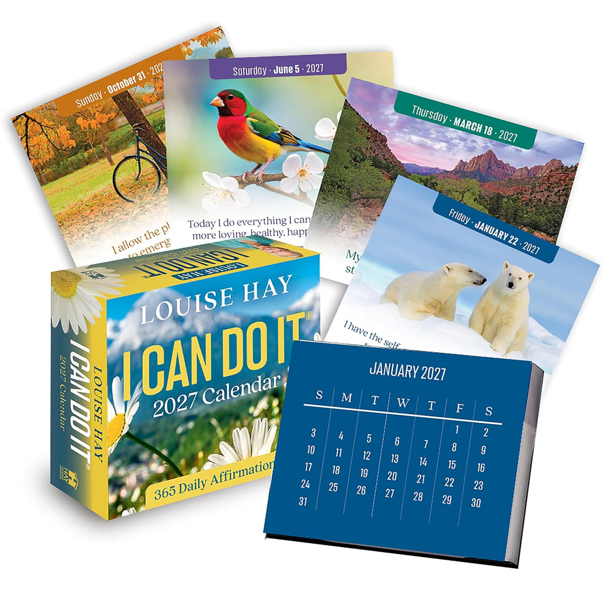 I Can Do It 2027 Calendar: 365 Daily Affirmations