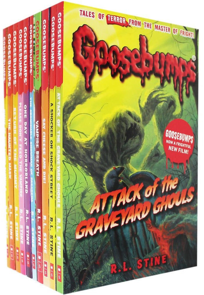 GOOSEBUMPS CLASSIC (SERIES 1) - 10 BOOKS SET COLLECTION.