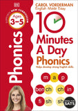 10 Minutes A Day Phonics Ages 3-5 Key Stage 1 (Made Easy Workbooks)