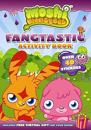 Moshi Monsters Fangtastic Activity Book with Stickers