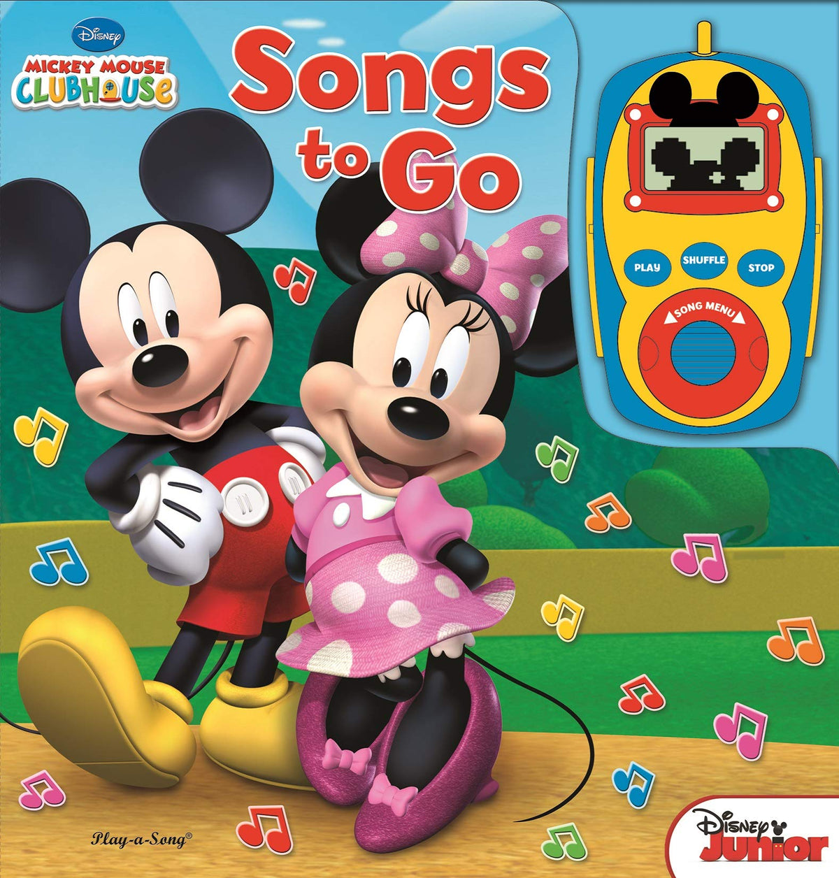 Disney - Mickey Mouse and Minnie Mouse Digital Music Player Board Book