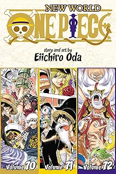 One Piece vols 70  71 and 72