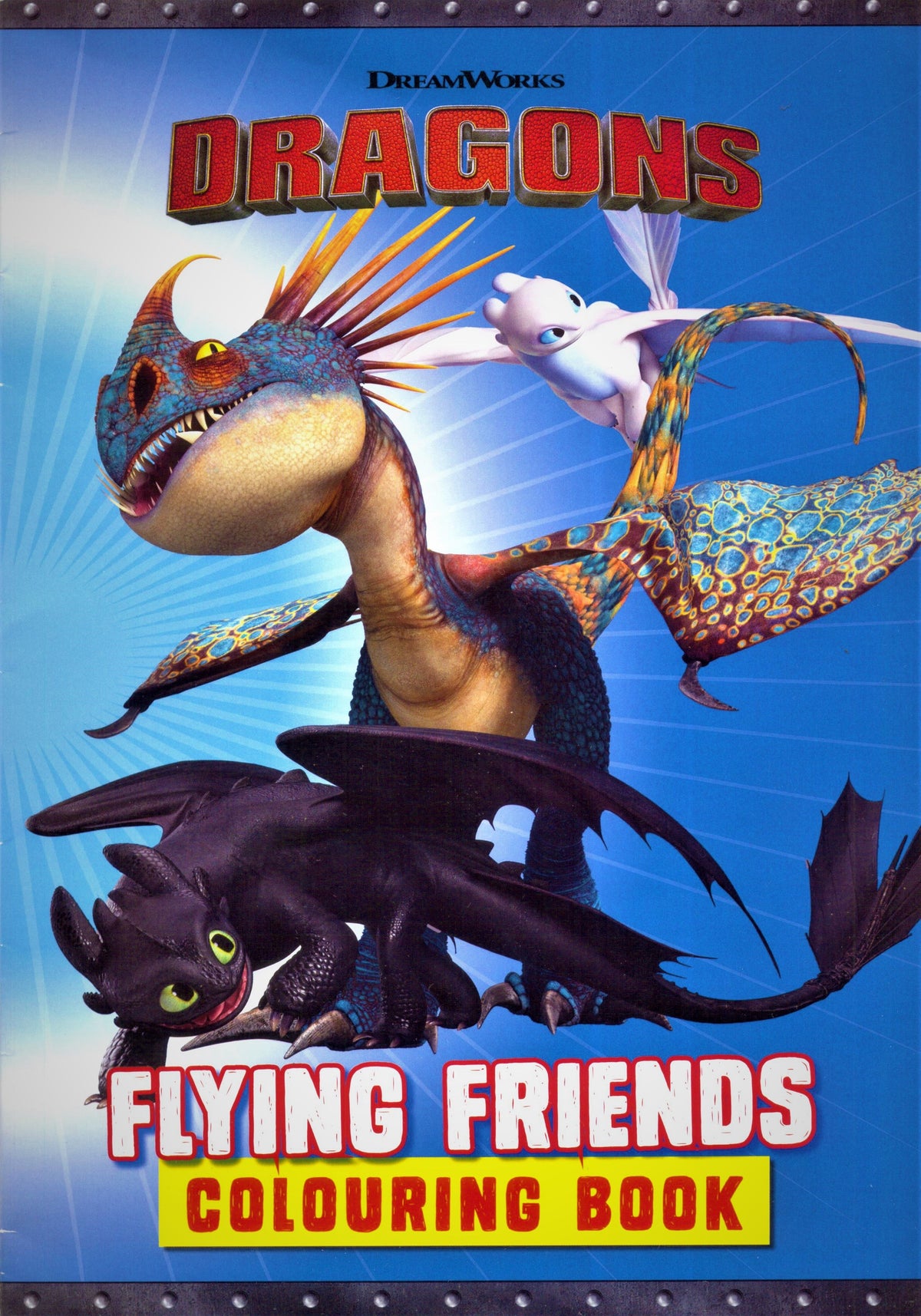 Dreamworks Dragons Colouring Book - Flying Friends