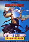 Dreamworks Dragons Colouring Book - Flying Friends