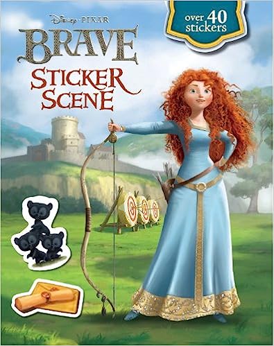 Disney Brave Sticker Scene