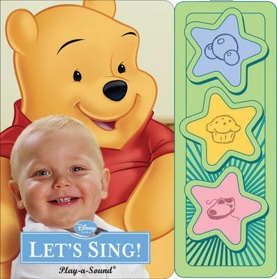 Disney Baby Lets Sing 3 Button Sound Book -