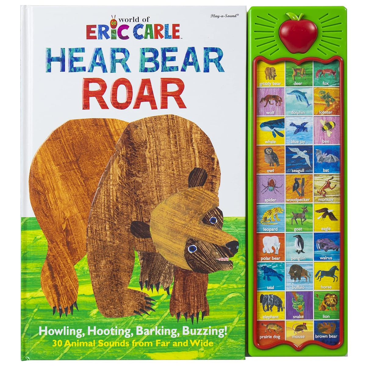 World of Eric Carle, Hear Bear Roar 30-Button Animal Sound Book