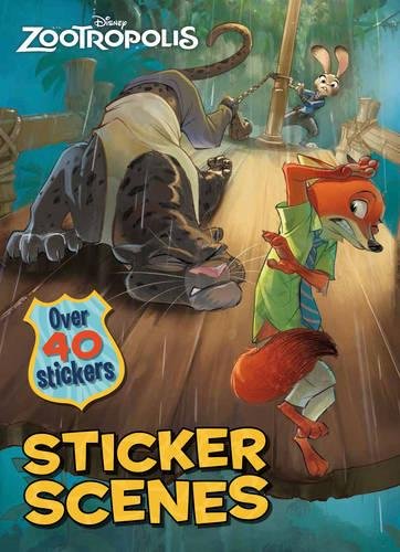 Disney Zootropolis Sticker Scenes : Over 40 Stickers