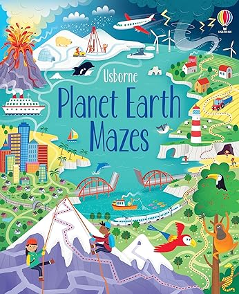 Planet Earth Mazes Book