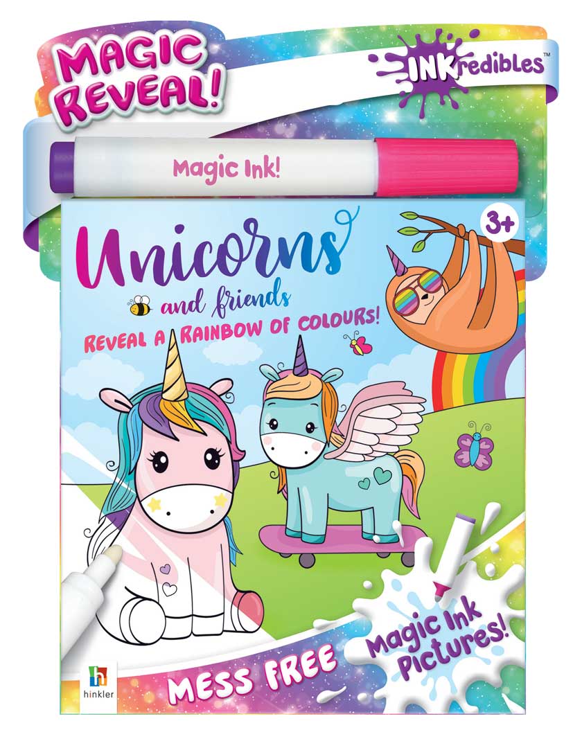Inkredibles Magic Ink  Unicorns and Friends