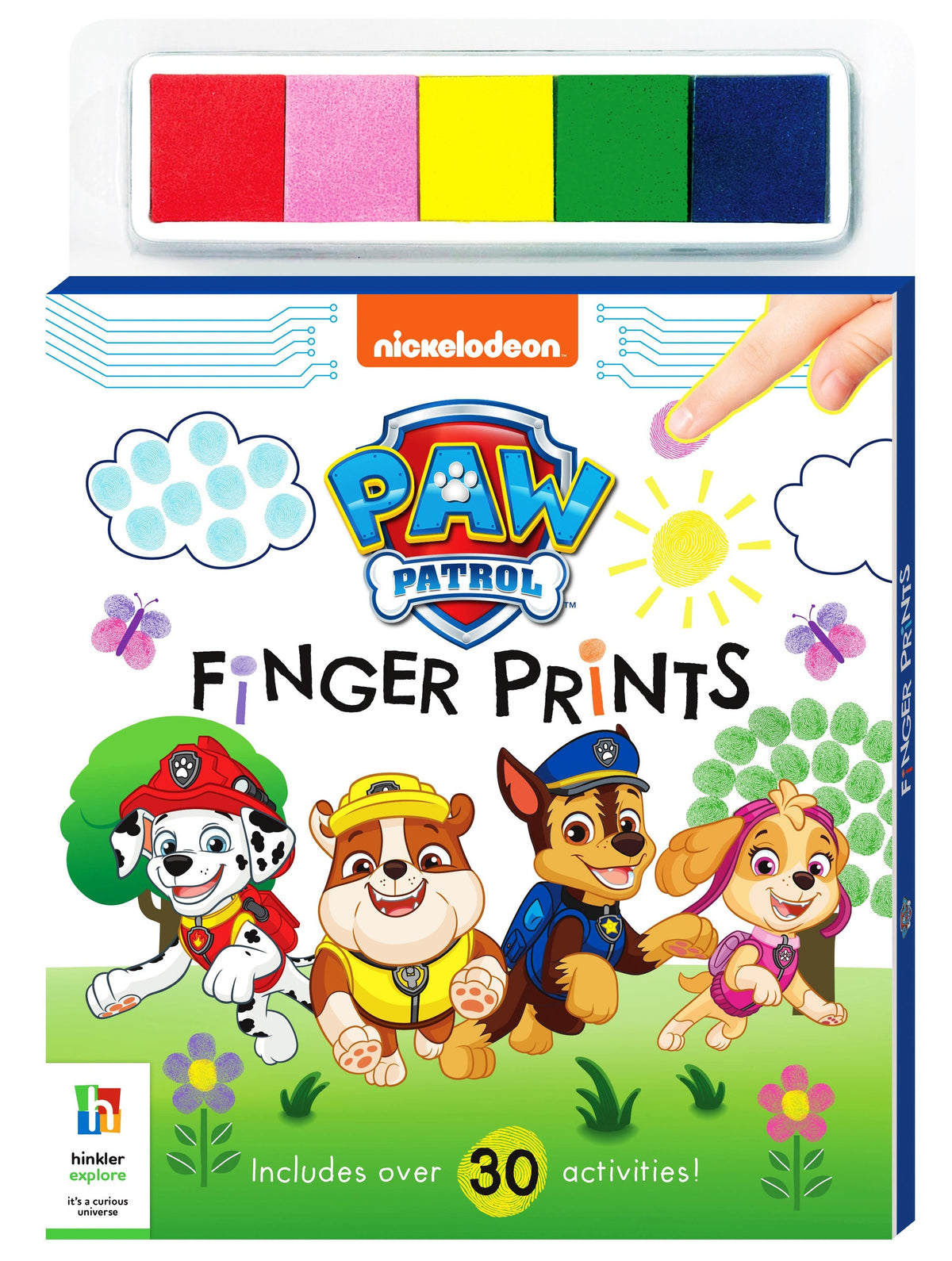 Finger Print Art: PAW Patrol