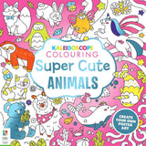 Kaleidoscope Colouring Book  Super Cute Animals