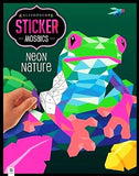 Kaleidoscope Sticker Mosaics: Neon Nature
