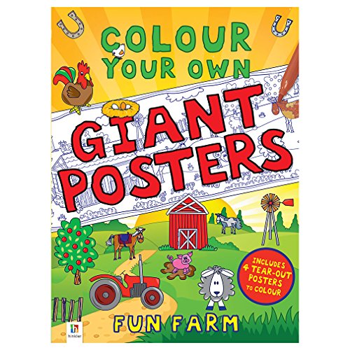 Colour Your Own Giant Posters: Fun Farm