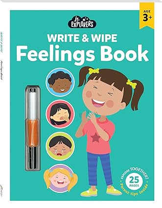Junior Explorers Write and Wipe: Feelings Book