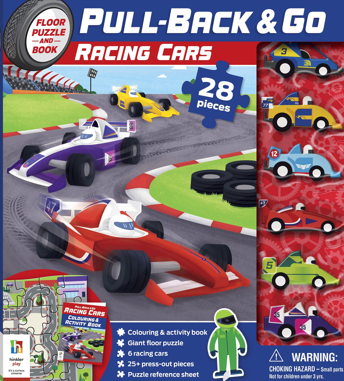 Pull-back-and-go Kit: Racing Cars