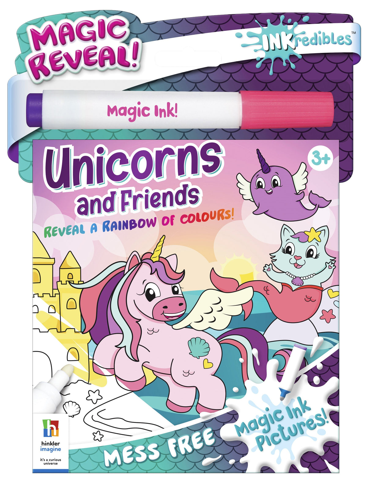 Inkredibles Magic Ink  Unicorns and Friends