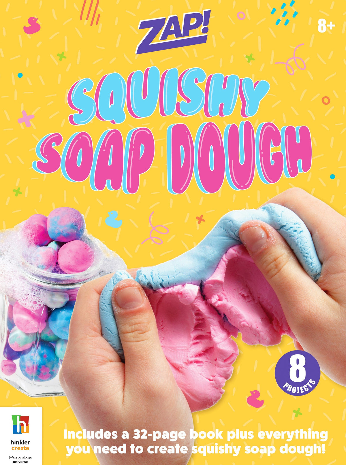 Zap! Squishy Soap Dough