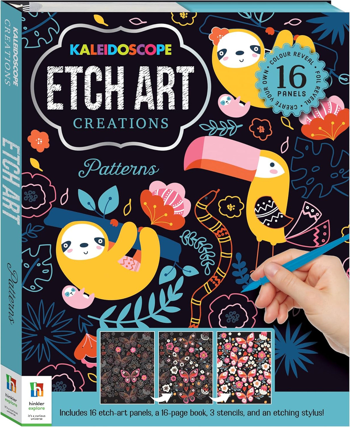 Kaleidoscope Etch Art Creations Patterns