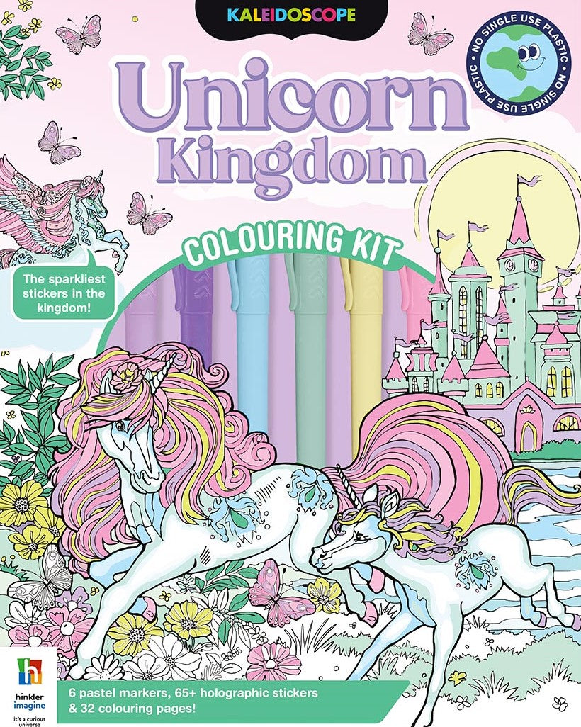 Kaleidoscope Colouring Kit Unicorn Kingdom