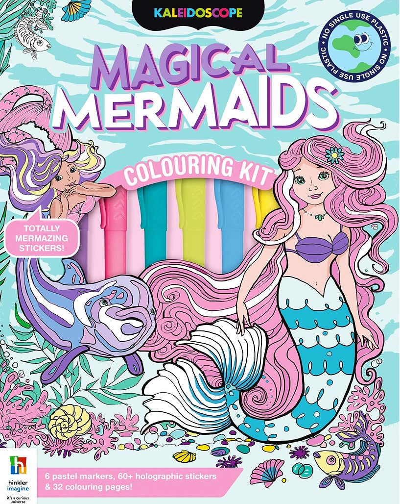 Kaleidoscope Colouring Kit Magical Mermaids