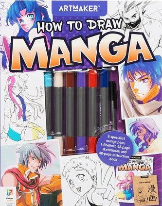 Art Maker Deluxe Box Set  Portrait How To Draw Manga