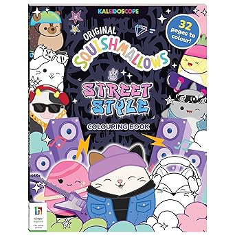 Kaleidoscope Colouring Book 64pp Squishmallows