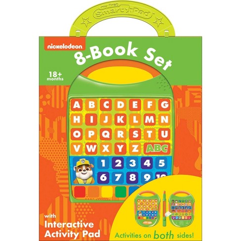 8-book set with interactive activity pad