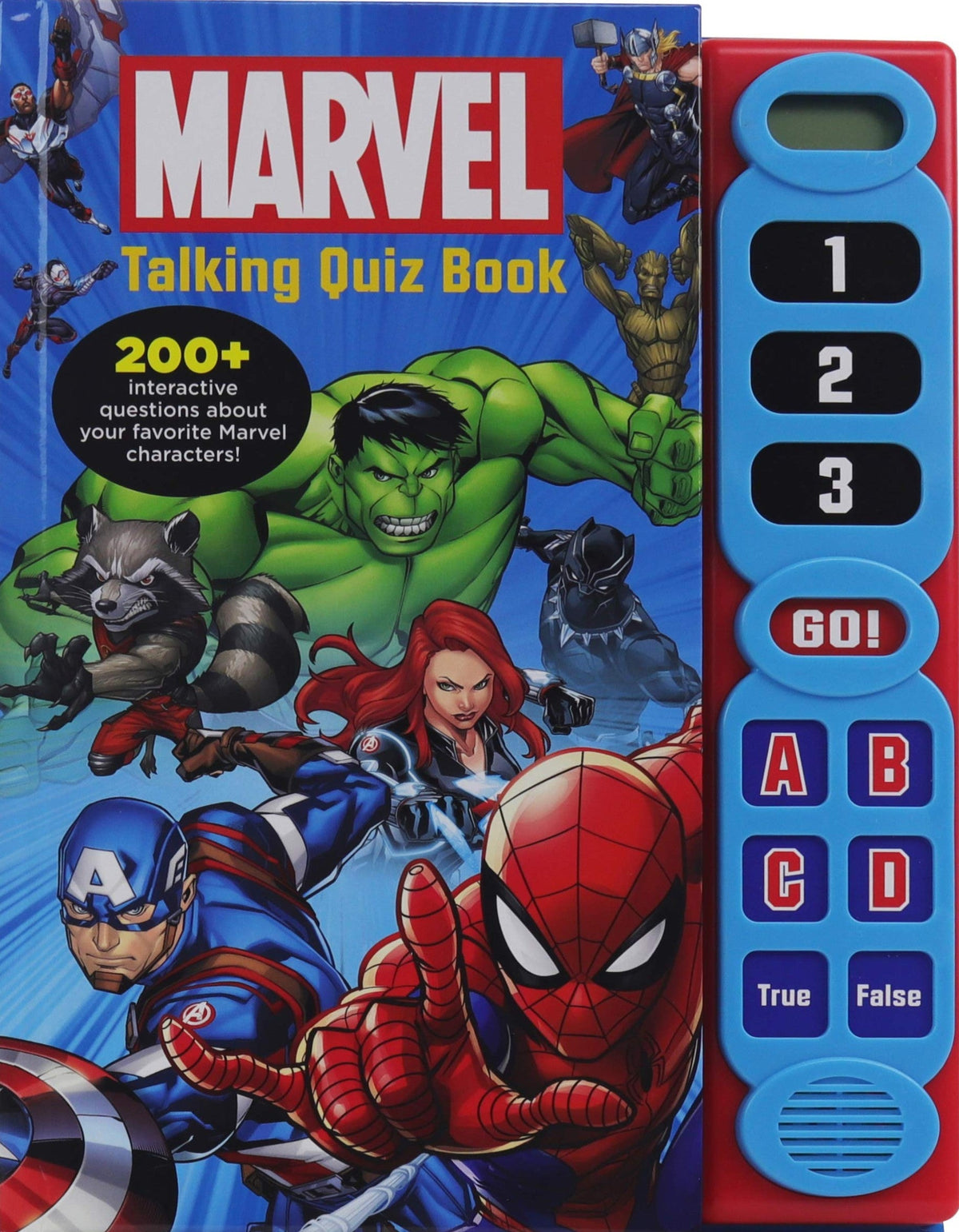 Marvel - Talking Quiz Book - 200+ Interactive Questions and Answers - Spider-man, Avengers, and More! - PI Kids: 1 (Play-A-Sound)