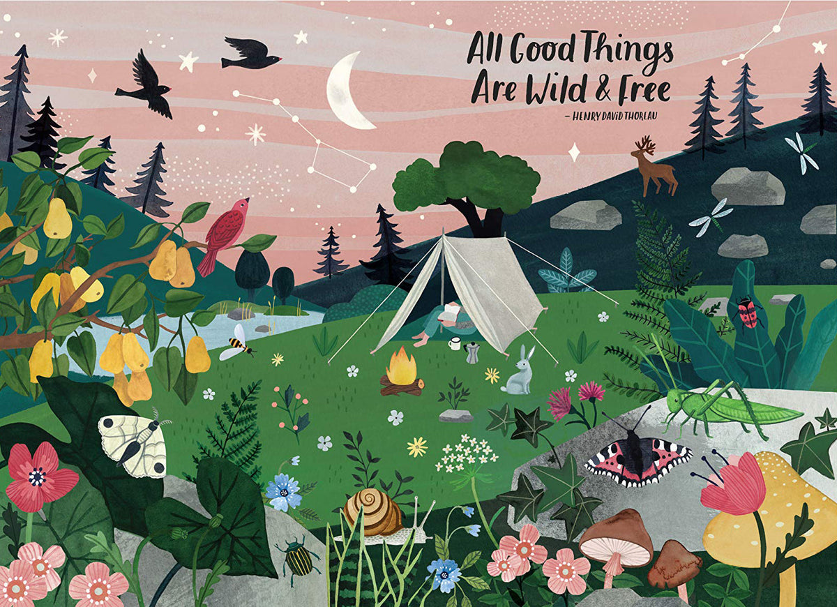 All Good Things Are Wild and Free 1,000-Piece Puzzle