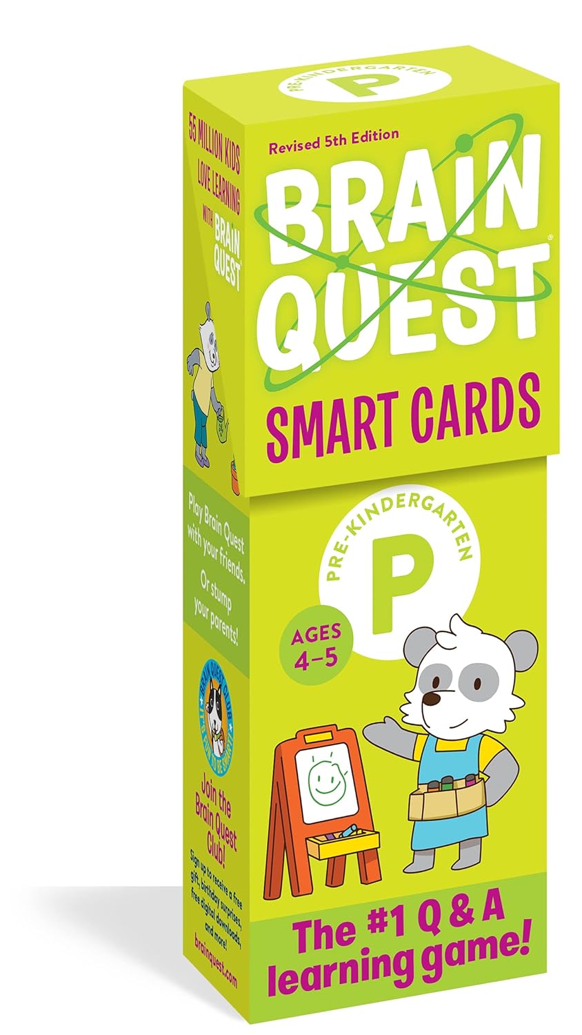 Brain Quest Pre-Kindergarten Smart Cards Revised 5th