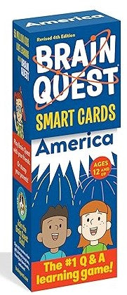 BRAIN QUEST AMERICA SMART CARDS.
