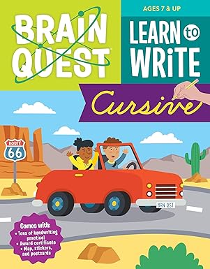 Brain Quest Learn to Write Cursive