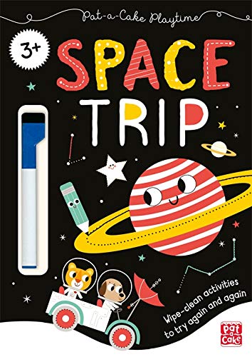 Space Trip: Wipe-clean book with pen
