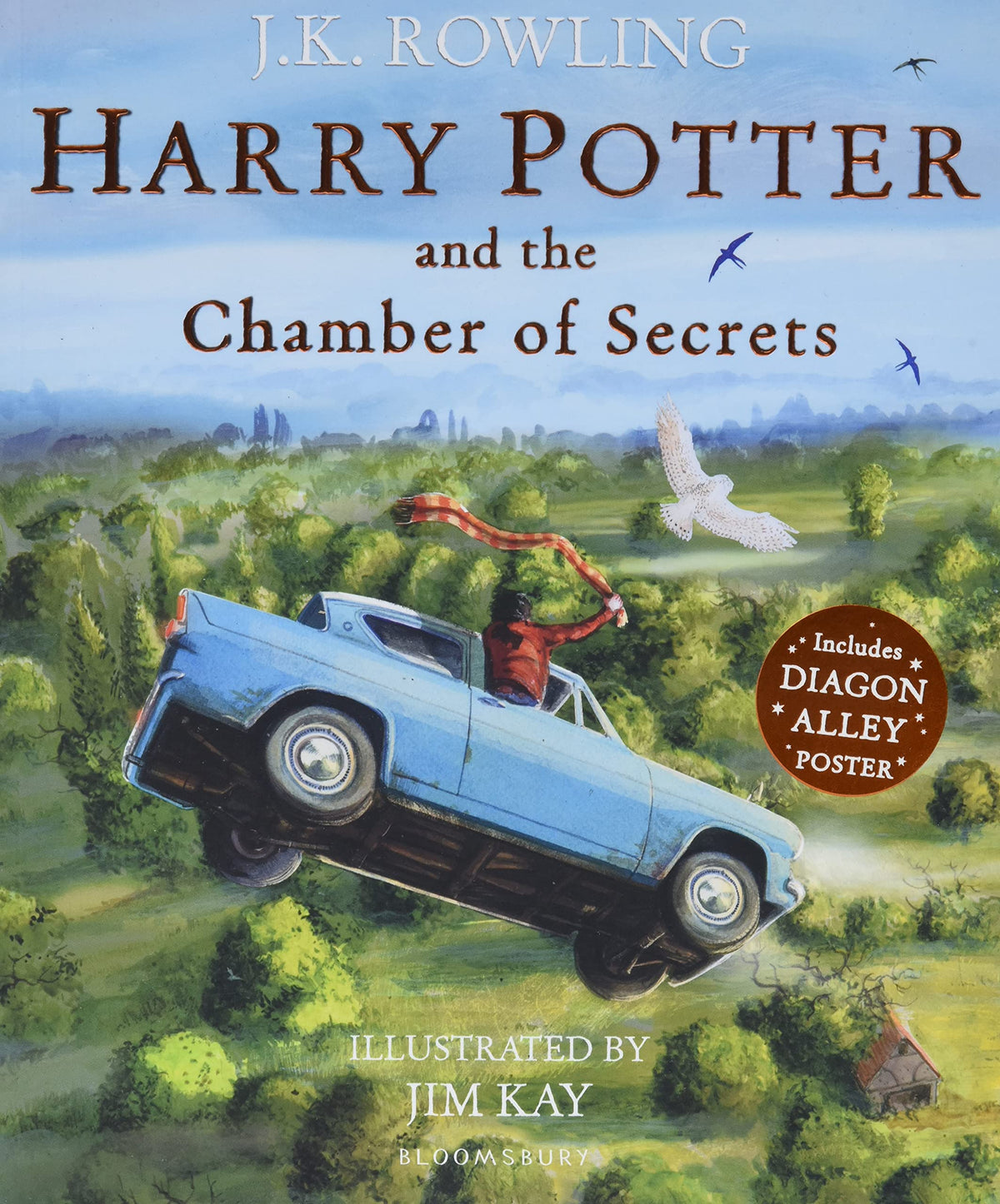 Harry Potter and the Chamber of Secrets: Illustrated Edition (Harry Potter, 2)