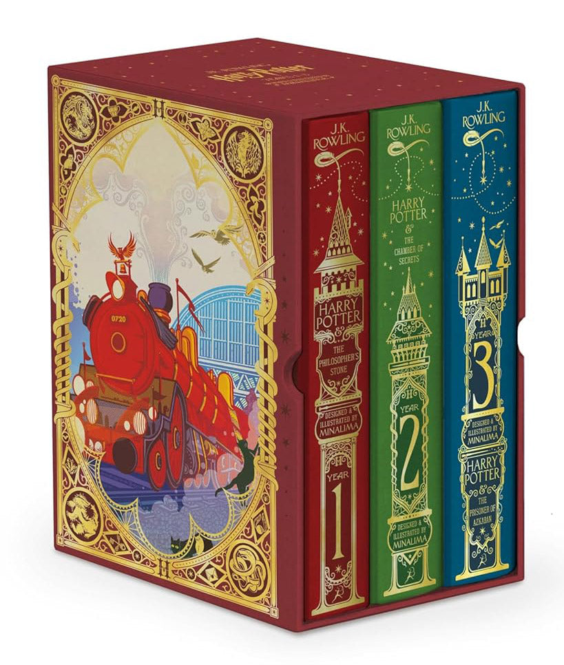 Harry Potter 1-3 Box Set: MinaLima Edition