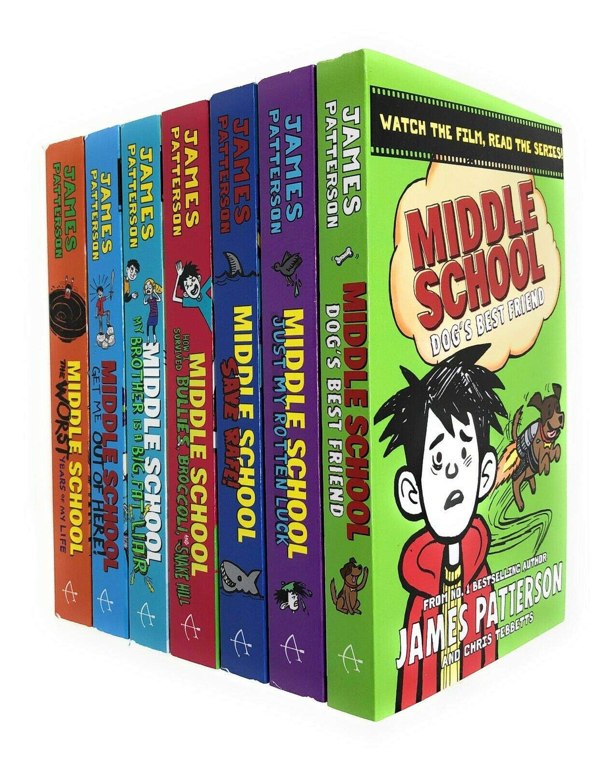 Middle School 7 Books Collection Set by James Patterson