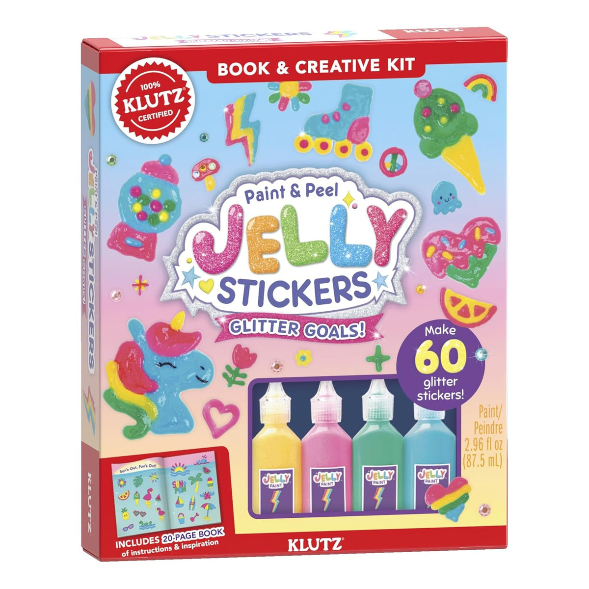 Paint and Peel Jelly Stickers