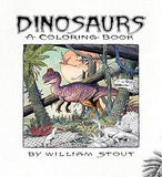 Dinosaurs: A Coloring Book by William Stout