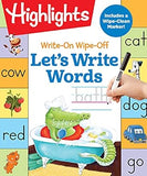 Write-On Wipe-Off Let's Write Words
