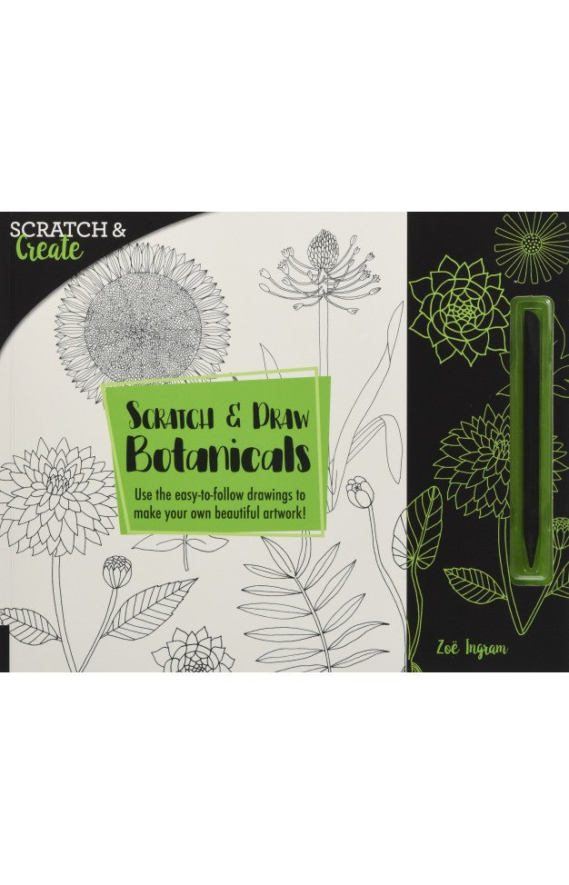 Scratch and Create: Scratch and Draw Botanicals